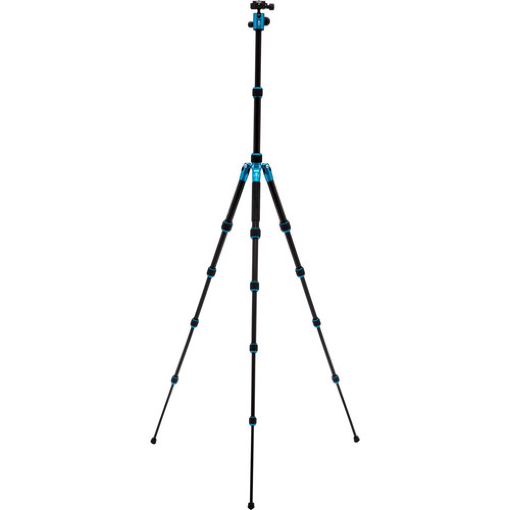 Алуминиев травъл статив с глава Benro Tripster FTR09AB00GBLU Blue