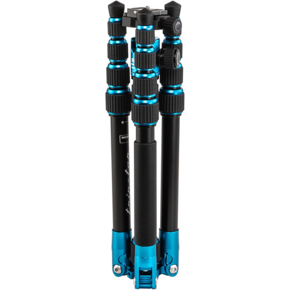 Алуминиев травъл статив с глава Benro Tripster FTR09AB00GBLU Blue
