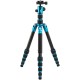 Алуминиев травъл статив с глава Benro Tripster FTR09AB00GBLU Blue